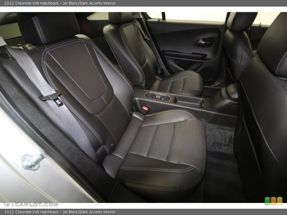 Jet Black/Dark Accents Interior Rear Seat for the 2012 Chevrolet Volt Hatchback #69008788
