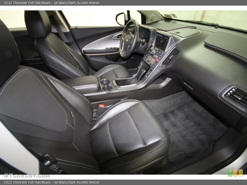 Jet Black/Dark Accents Interior Photo for the 2012 Chevrolet Volt Hatchback #69008797
