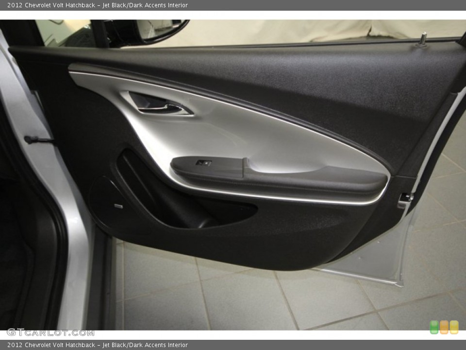 Jet Black/Dark Accents Interior Door Panel for the 2012 Chevrolet Volt Hatchback #69008806