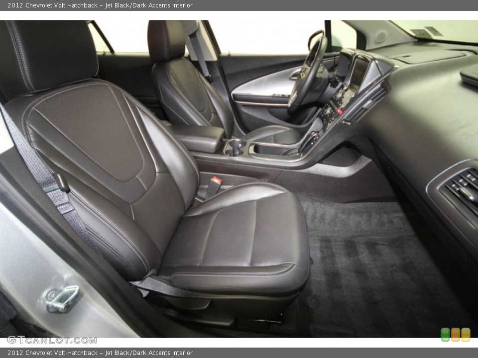 Jet Black/Dark Accents Interior Photo for the 2012 Chevrolet Volt Hatchback #69008824