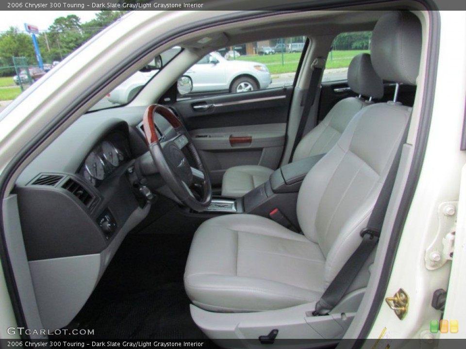 Dark Slate Gray/Light Graystone Interior Front Seat for the 2006 Chrysler 300 Touring #69009034