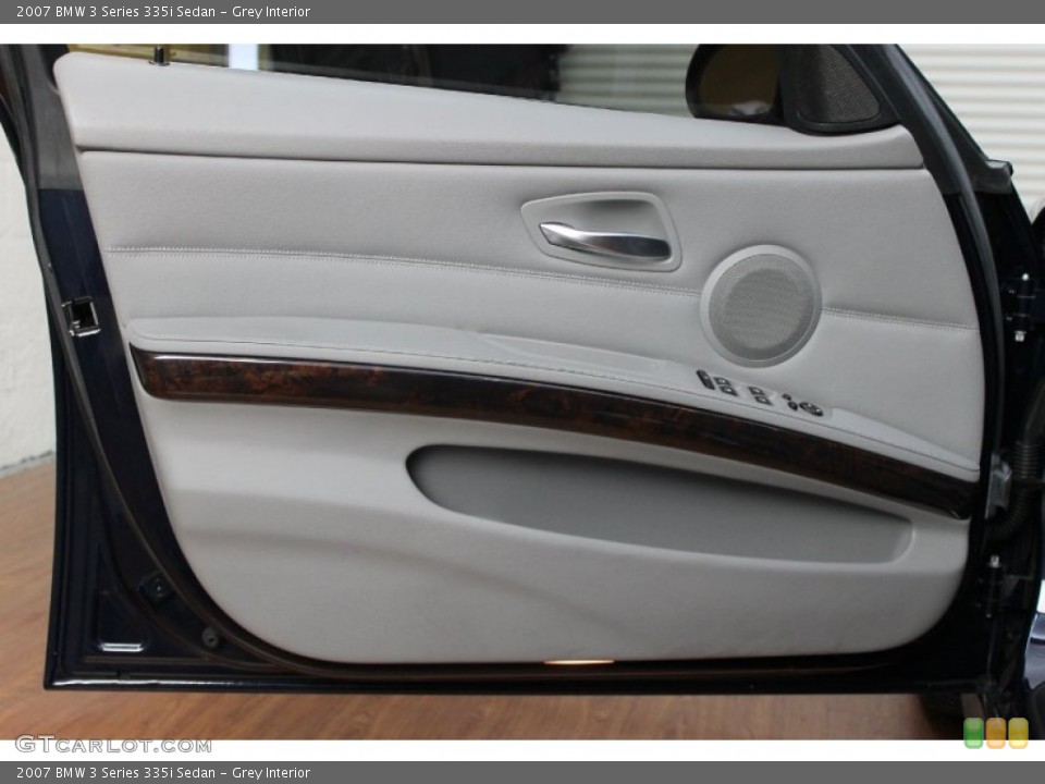 Grey Interior Door Panel for the 2007 BMW 3 Series 335i Sedan #69009205