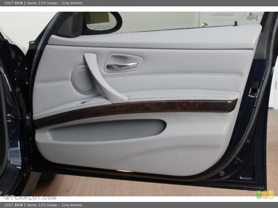 Grey Interior Door Panel for the 2007 BMW 3 Series 335i Sedan #69009211