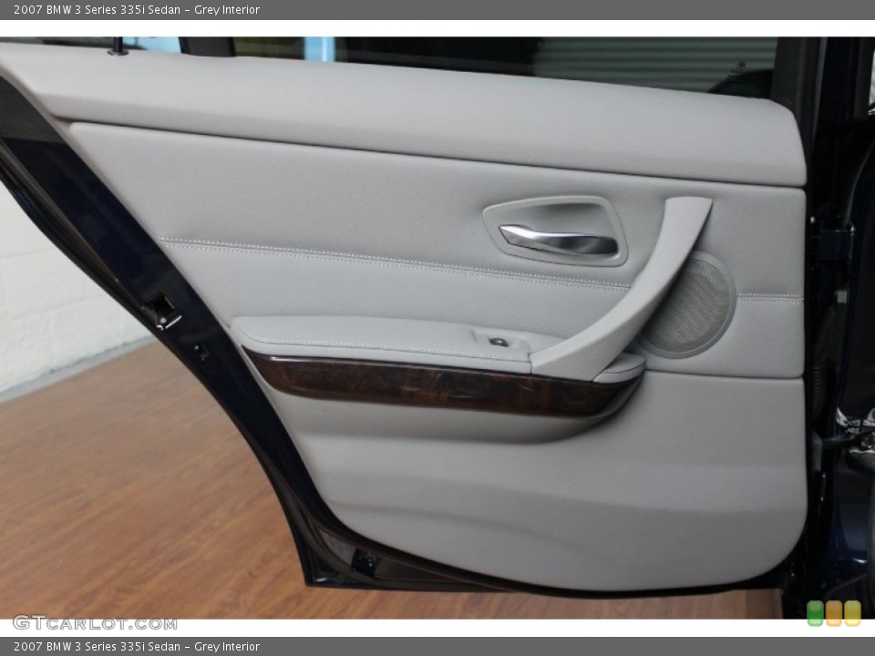 Grey Interior Door Panel for the 2007 BMW 3 Series 335i Sedan #69009222