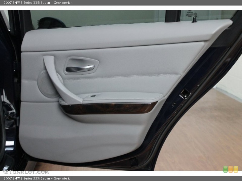 Grey Interior Door Panel for the 2007 BMW 3 Series 335i Sedan #69009230