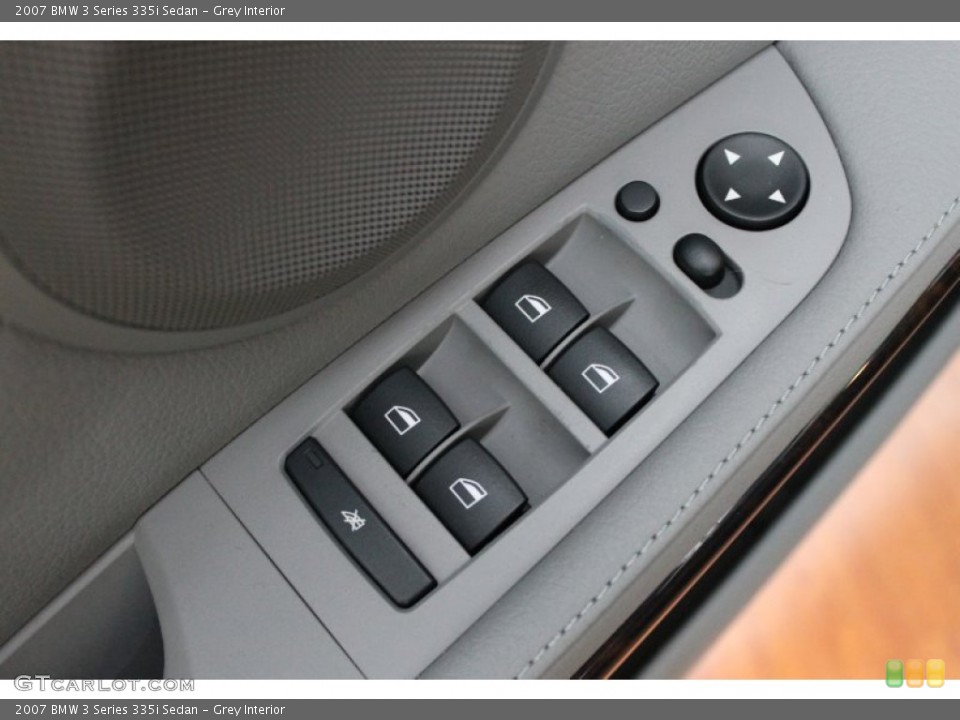 Grey Interior Controls for the 2007 BMW 3 Series 335i Sedan #69009247