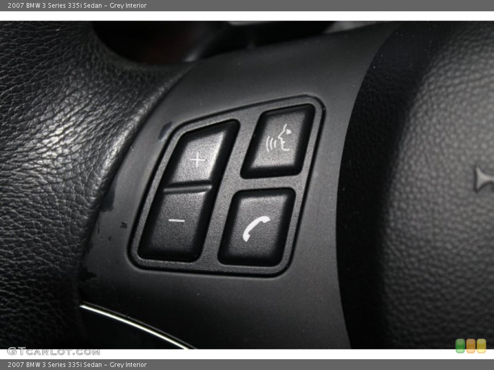 Grey Interior Controls for the 2007 BMW 3 Series 335i Sedan #69009280