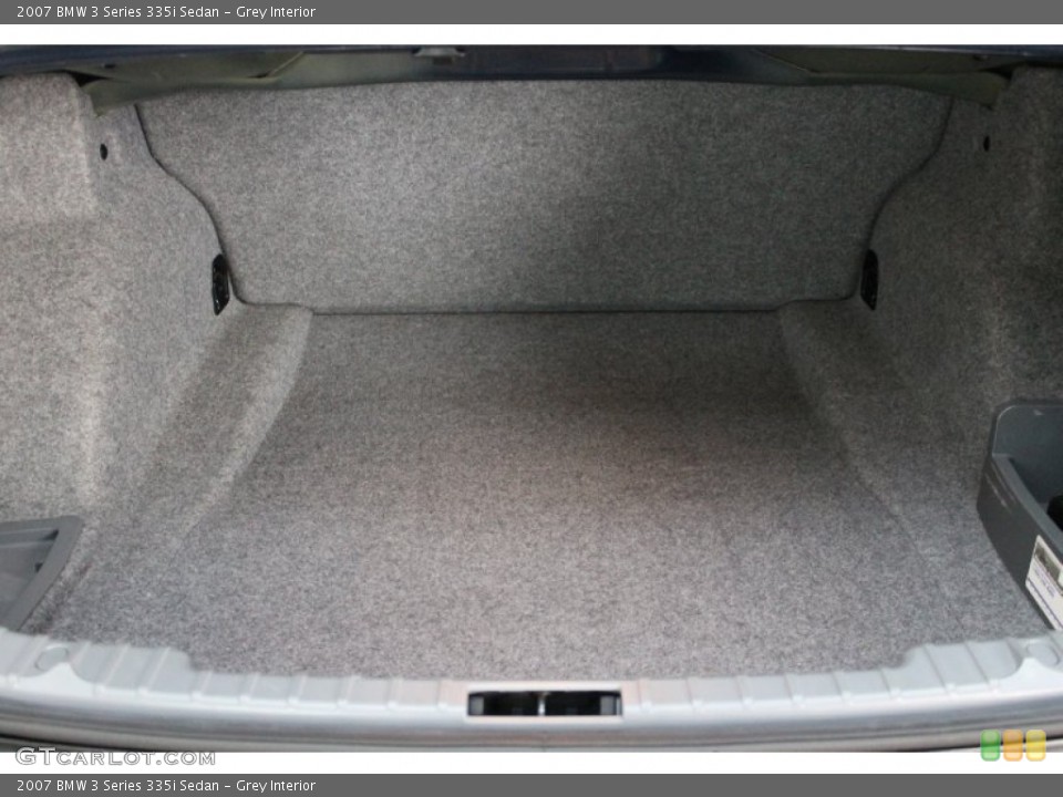 Grey Interior Trunk for the 2007 BMW 3 Series 335i Sedan #69009331