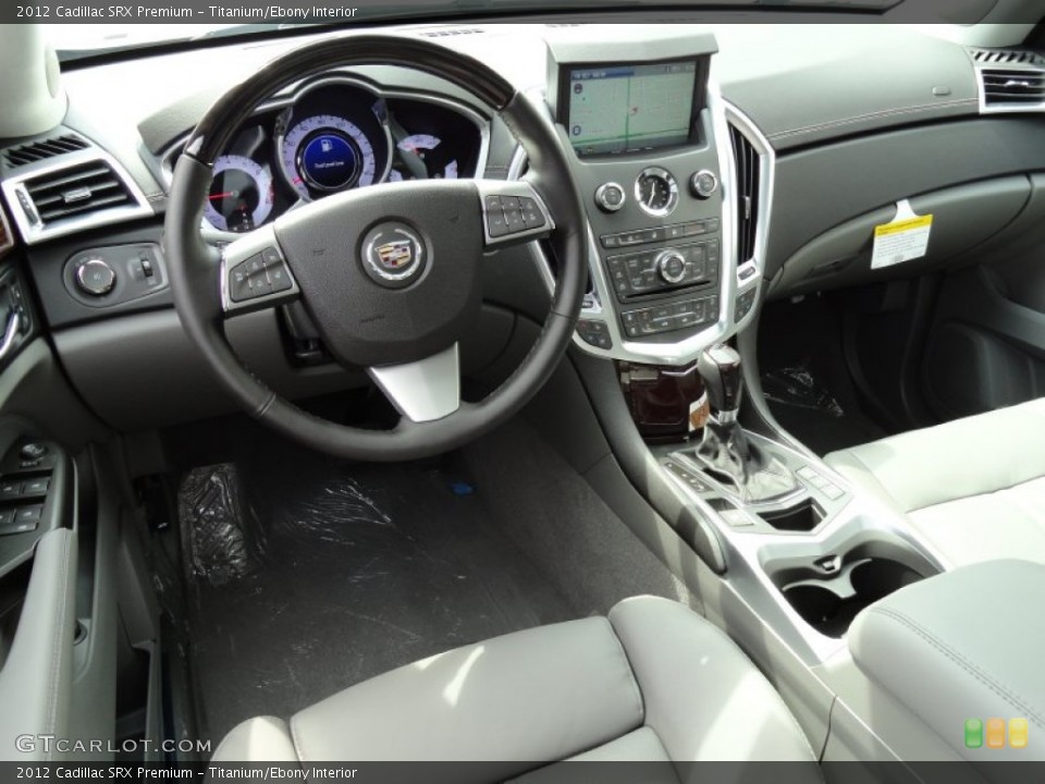 Titanium/Ebony Interior Prime Interior for the 2012 Cadillac SRX Premium #69009999