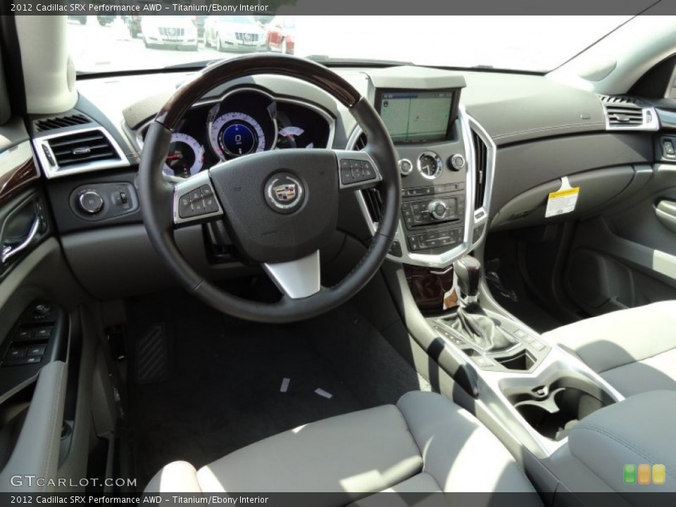 Titanium/Ebony Interior Prime Interior for the 2012 Cadillac SRX Performance AWD #69010198