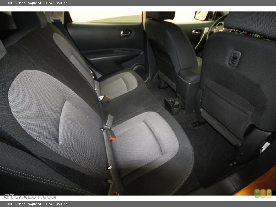 Gray Interior Rear Seat for the 2008 Nissan Rogue SL #69012187