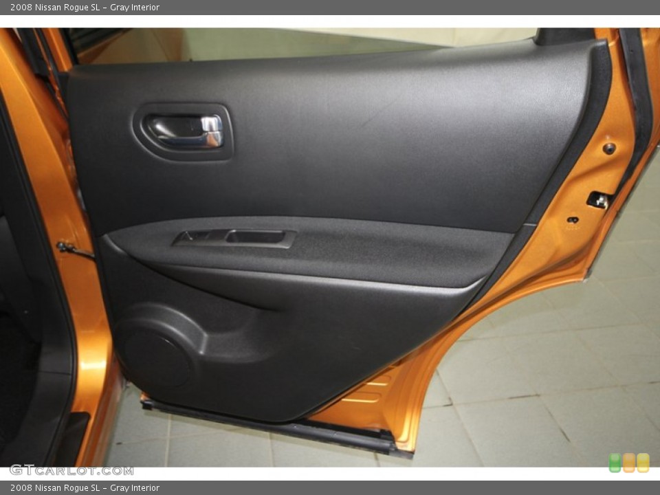 Gray Interior Door Panel for the 2008 Nissan Rogue SL #69012196
