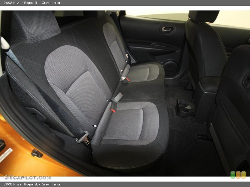 Gray Interior Rear Seat for the 2008 Nissan Rogue SL #69012205