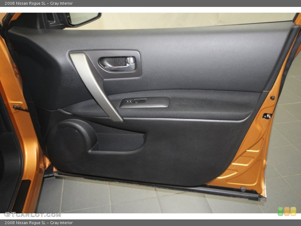 Gray Interior Door Panel for the 2008 Nissan Rogue SL #69012223