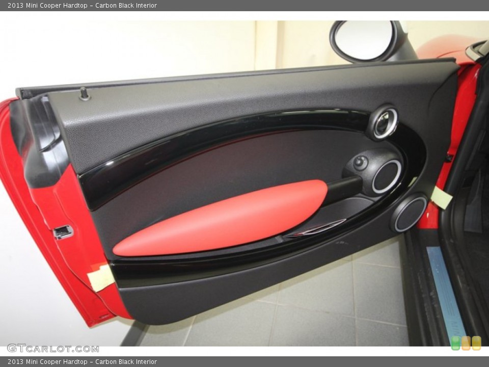 Carbon Black Interior Door Panel for the 2013 Mini Cooper Hardtop #69012370
