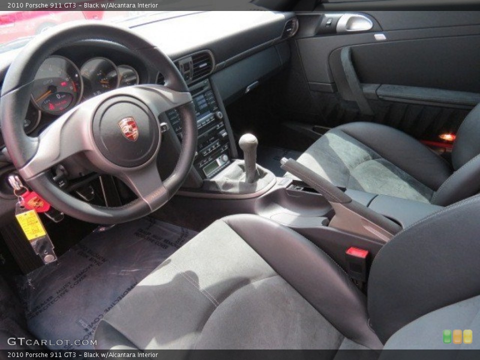 Black w/Alcantara Interior Photo for the 2010 Porsche 911 GT3 #69012412