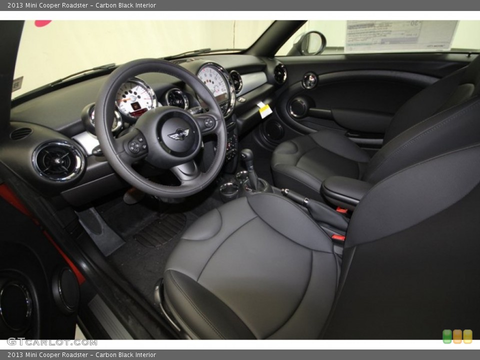 Carbon Black Interior Prime Interior for the 2013 Mini Cooper Roadster #69012499