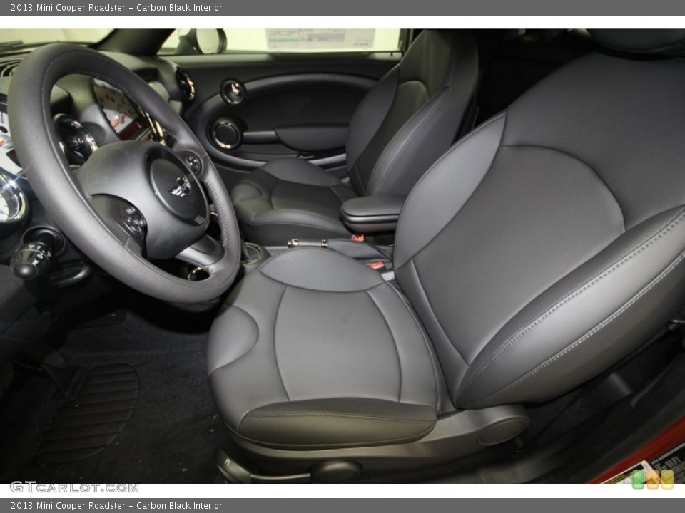 Carbon Black Interior Front Seat for the 2013 Mini Cooper Roadster #69012565