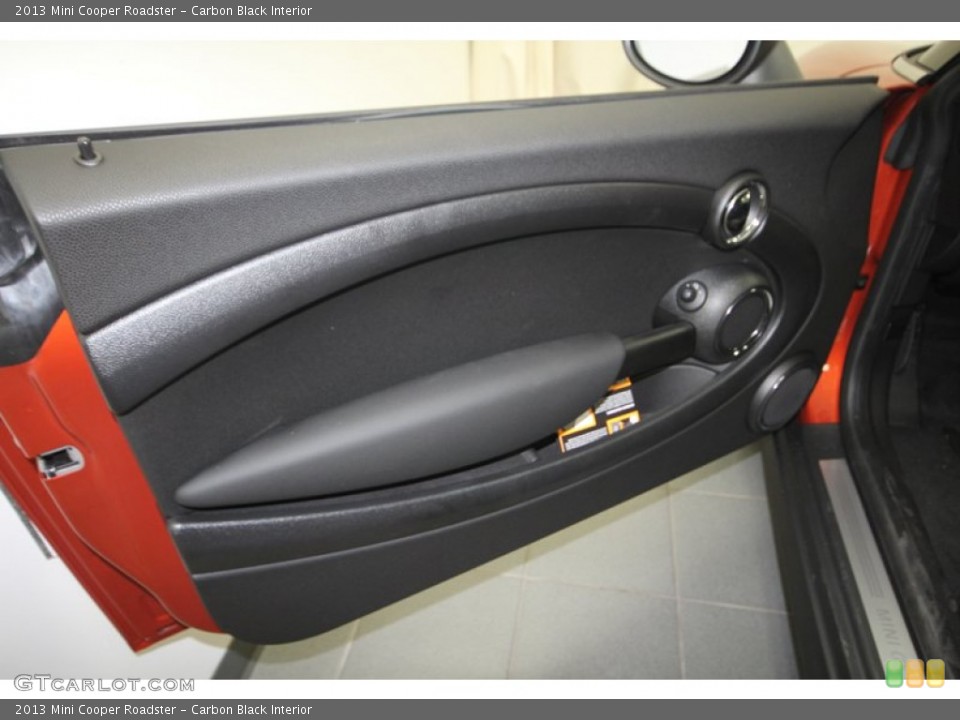 Carbon Black Interior Door Panel for the 2013 Mini Cooper Roadster #69012574