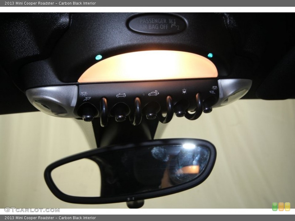 Carbon Black Interior Controls for the 2013 Mini Cooper Roadster #69012583