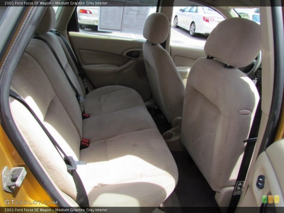 Medium Graphite Grey Interior Rear Seat for the 2001 Ford Focus SE Wagon #69013624