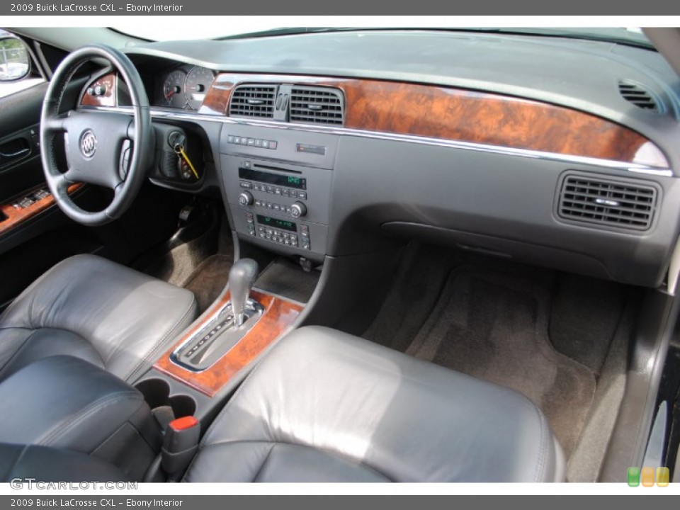 Ebony Interior Dashboard for the 2009 Buick LaCrosse CXL #69013864
