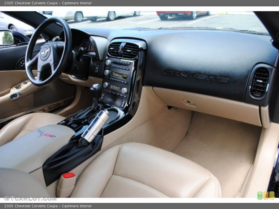 Cashmere Interior Dashboard for the 2005 Chevrolet Corvette Coupe #69014009