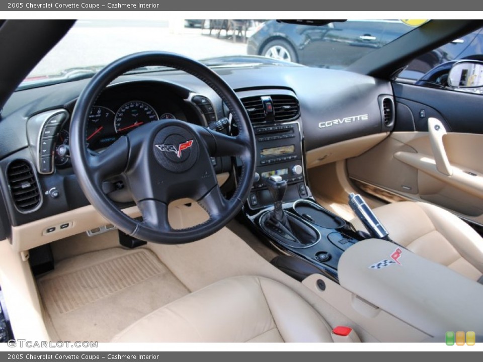 Cashmere Interior Prime Interior for the 2005 Chevrolet Corvette Coupe #69014062