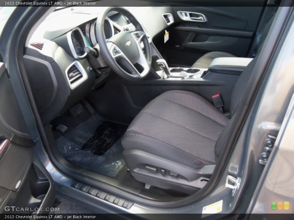 Jet Black Interior Photo for the 2013 Chevrolet Equinox LT AWD #69014356