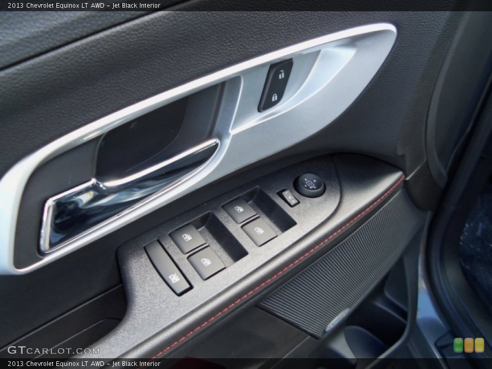 Jet Black Interior Controls for the 2013 Chevrolet Equinox LT AWD #69014365