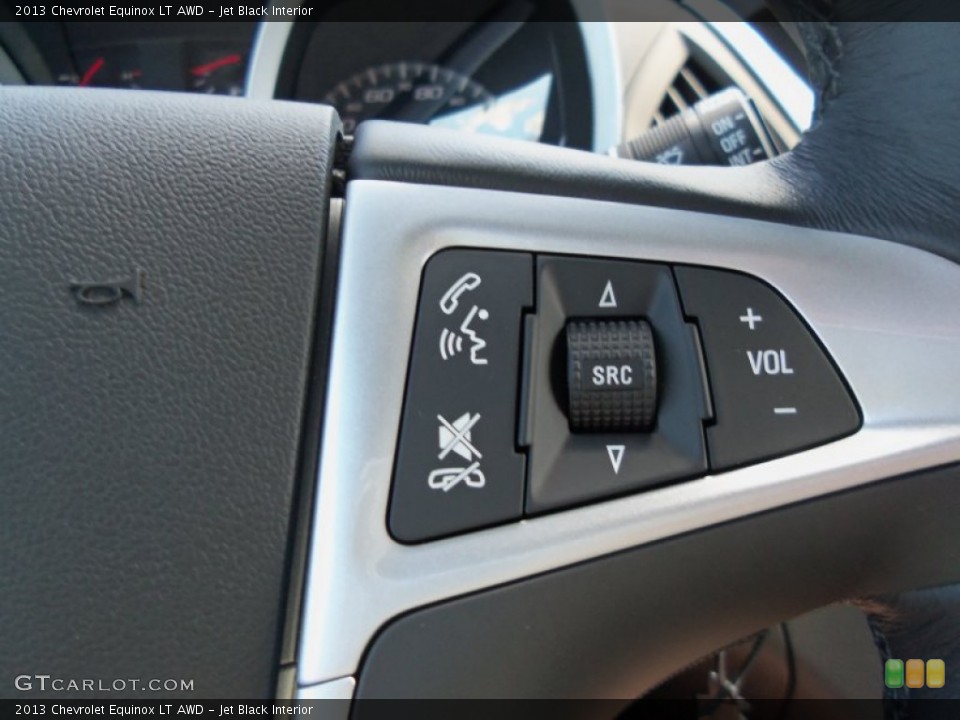 Jet Black Interior Controls for the 2013 Chevrolet Equinox LT AWD #69014488
