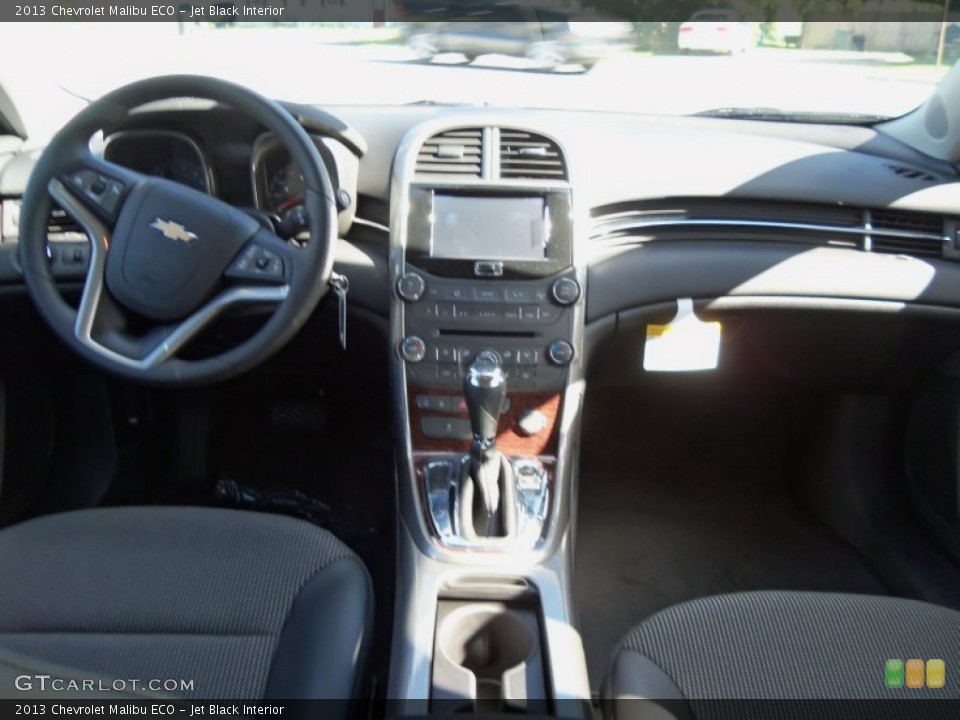 Jet Black Interior Dashboard for the 2013 Chevrolet Malibu ECO #69014620