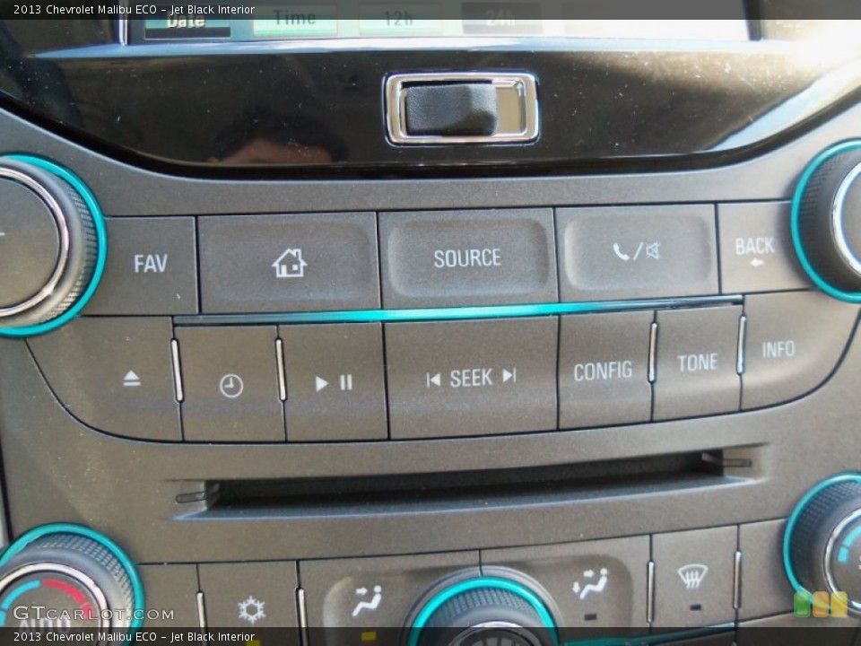 Jet Black Interior Controls for the 2013 Chevrolet Malibu ECO #69014737