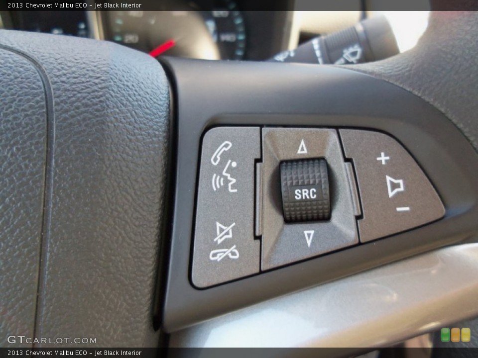 Jet Black Interior Controls for the 2013 Chevrolet Malibu ECO #69014773