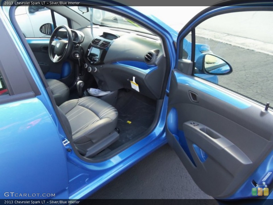 Silver/Blue Interior Dashboard for the 2013 Chevrolet Spark LT #69014851