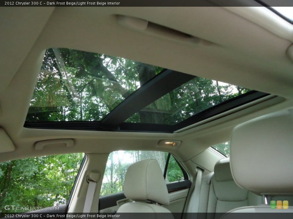 Dark Frost Beige/Light Frost Beige Interior Sunroof for the 2012 Chrysler 300 C #69015733