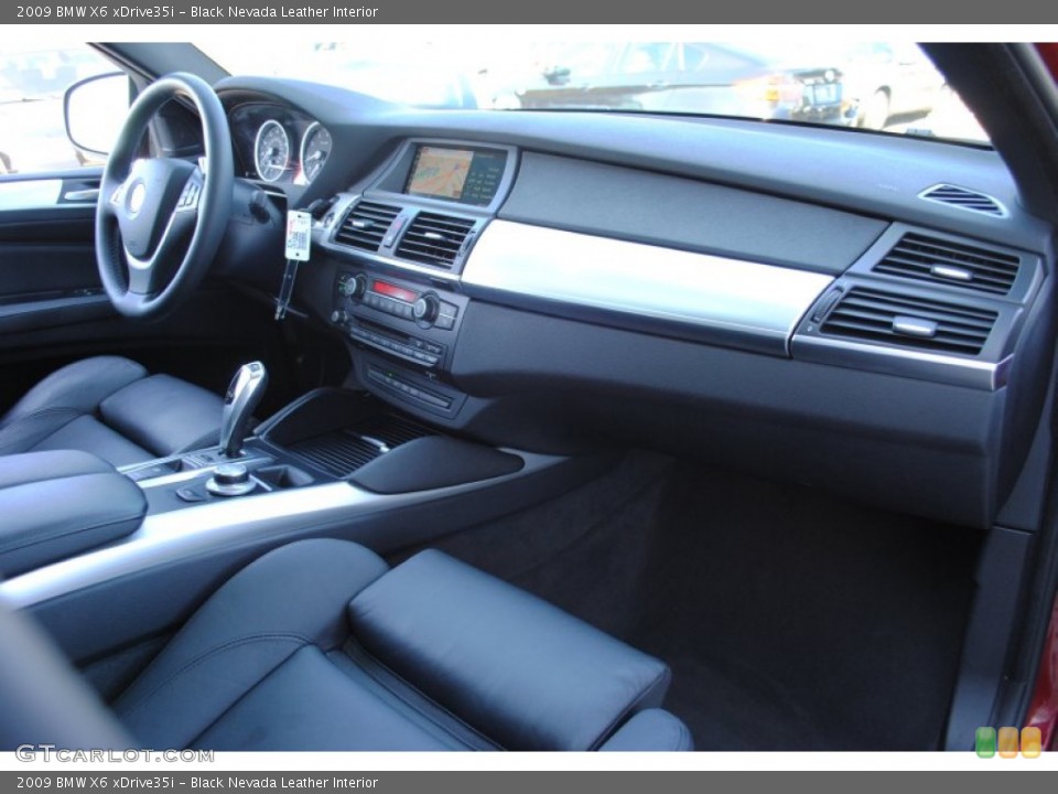 Black Nevada Leather Interior Dashboard for the 2009 BMW X6 xDrive35i #69015997