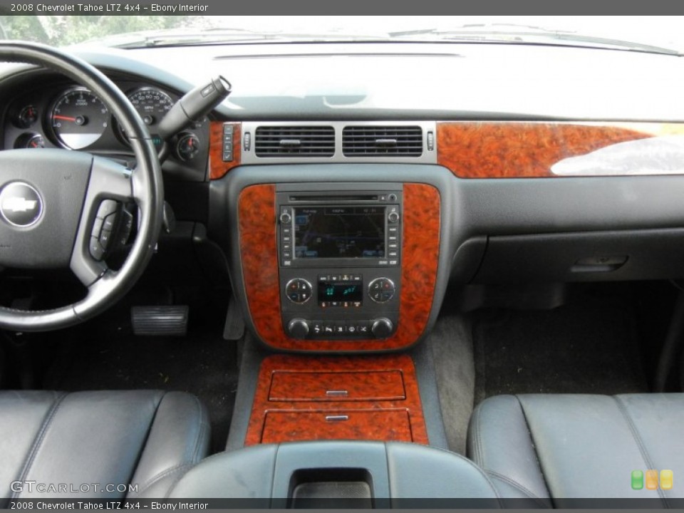 Ebony Interior Dashboard for the 2008 Chevrolet Tahoe LTZ 4x4 #69017268