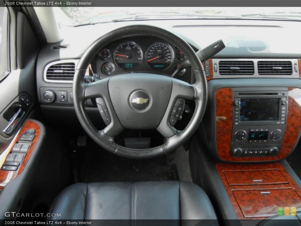 Ebony Interior Dashboard for the 2008 Chevrolet Tahoe LTZ 4x4 #69017278