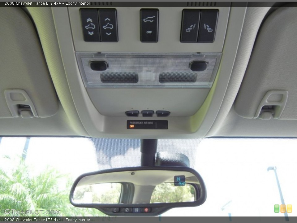 Ebony Interior Controls for the 2008 Chevrolet Tahoe LTZ 4x4 #69017317