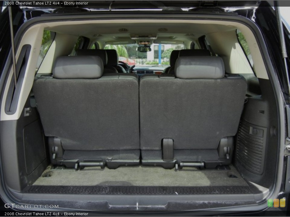Ebony Interior Trunk for the 2008 Chevrolet Tahoe LTZ 4x4 #69017338