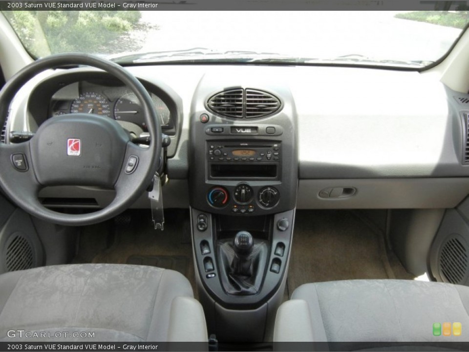 Gray Interior Dashboard for the 2003 Saturn VUE  #69018037