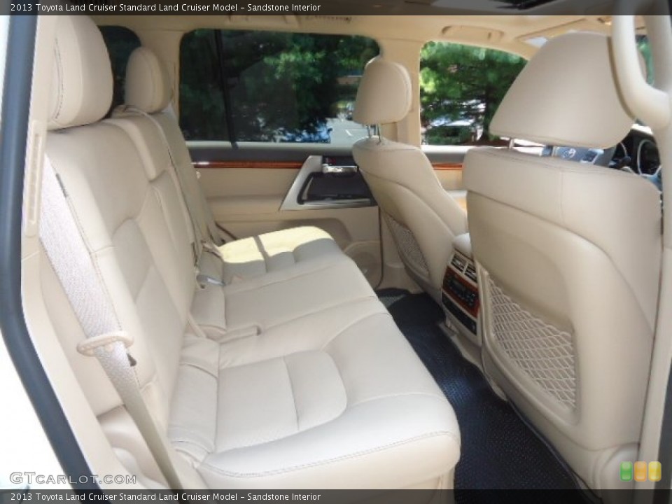 Sandstone Interior Rear Seat for the 2013 Toyota Land Cruiser  #69024427