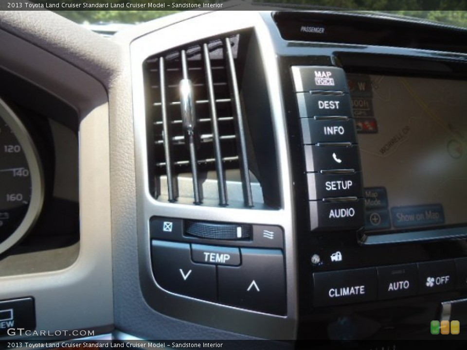 Sandstone Interior Controls for the 2013 Toyota Land Cruiser  #69024475