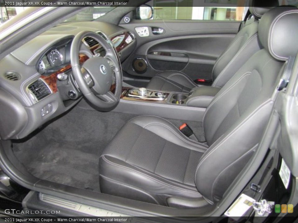 Warm Charcoal/Warm Charcoal Interior Photo for the 2011 Jaguar XK XK Coupe #69025858