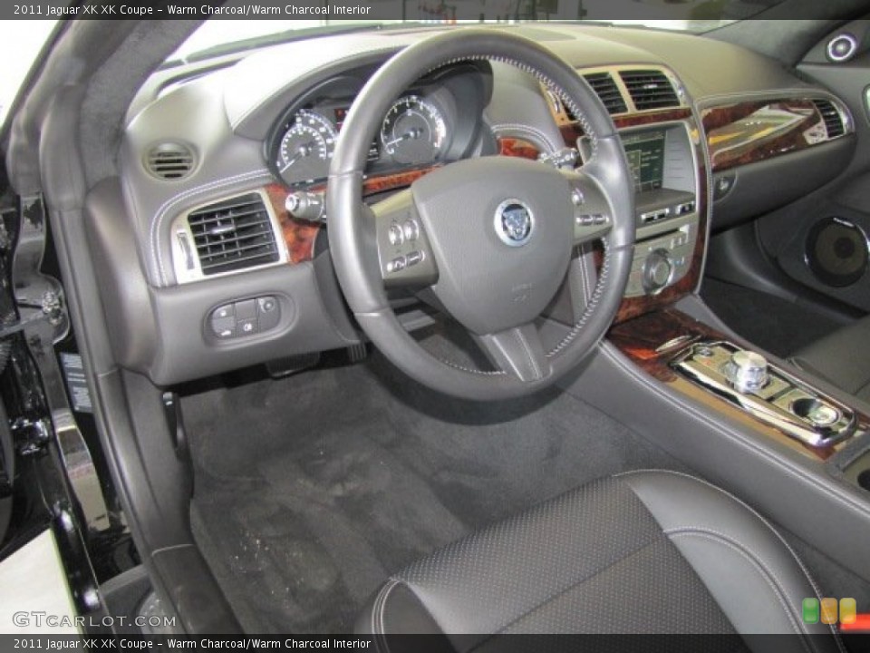 Warm Charcoal/Warm Charcoal Interior Photo for the 2011 Jaguar XK XK Coupe #69025888