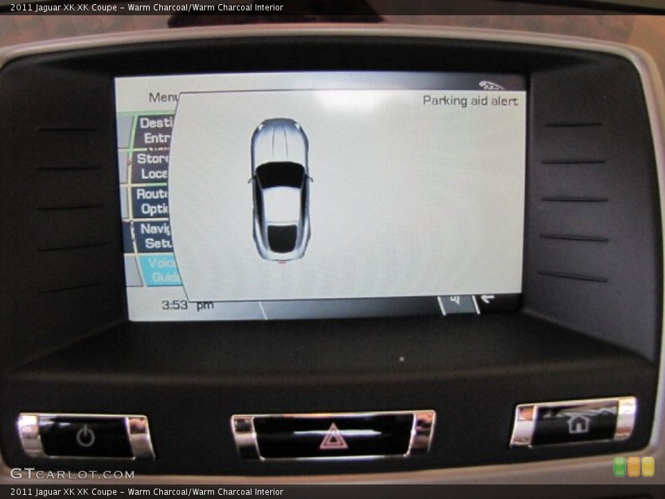 Warm Charcoal/Warm Charcoal Interior Controls for the 2011 Jaguar XK XK Coupe #69025912