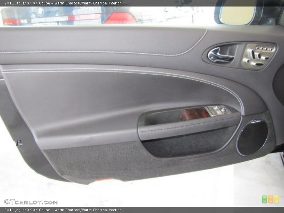 Warm Charcoal/Warm Charcoal Interior Door Panel for the 2011 Jaguar XK XK Coupe #69025945