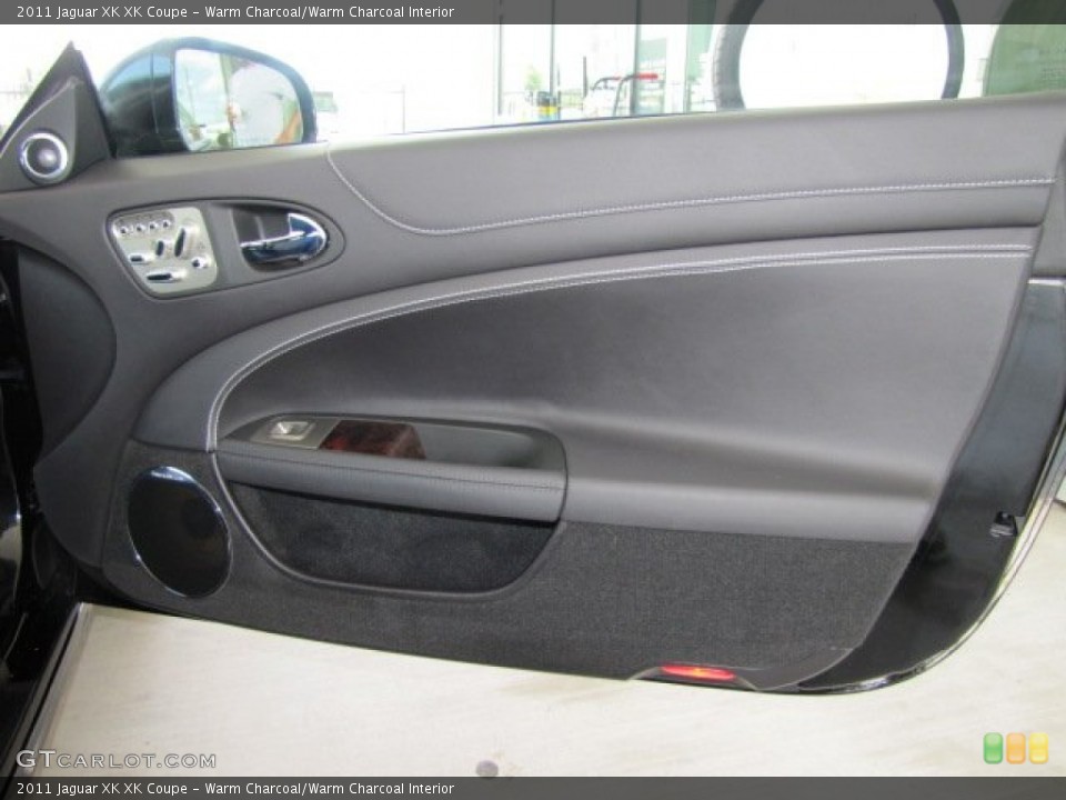 Warm Charcoal/Warm Charcoal Interior Door Panel for the 2011 Jaguar XK XK Coupe #69025951