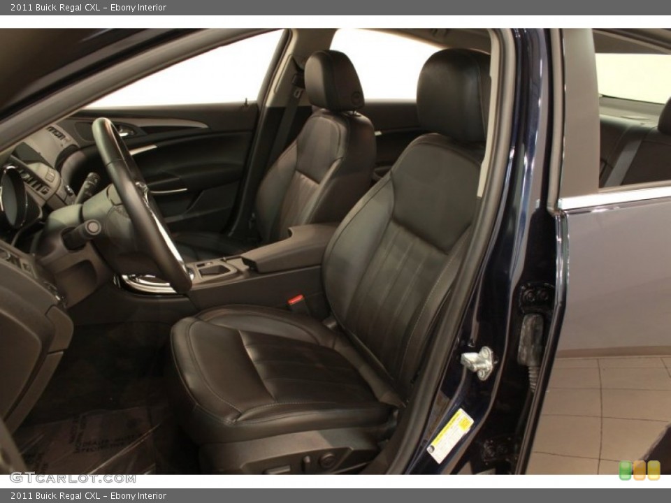 Ebony Interior Front Seat for the 2011 Buick Regal CXL #69030065